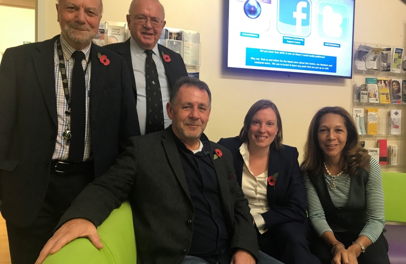 MPs join together in support for community centre
