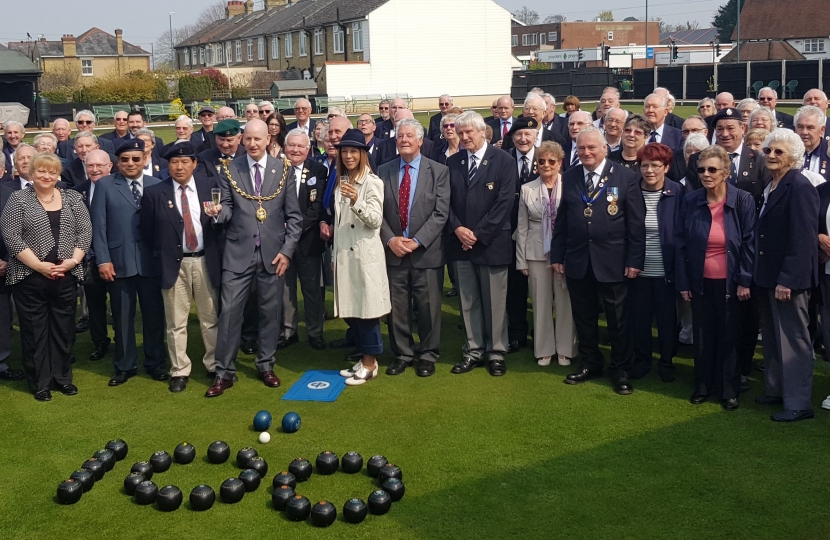 Loose Bowls Club's hundredth birthday party
