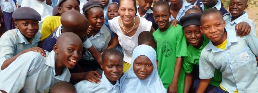Visiting a school in Lagos Nigeria