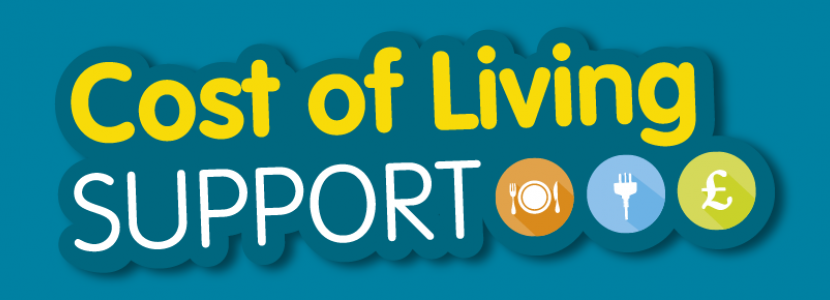 cost of living support graphic