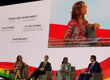 Helen at UK Africa Investment Summit